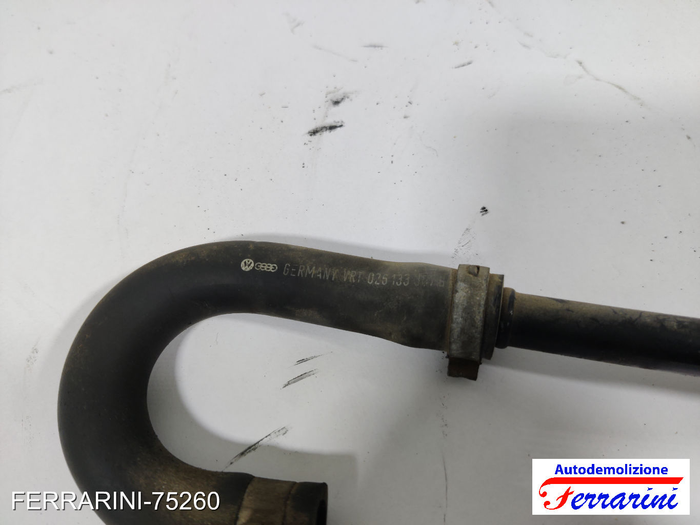 Tubo rigido aspirazione aria JN AUDI 80 893, 894, 8A2 1.8 S 1986-1991 025133357B