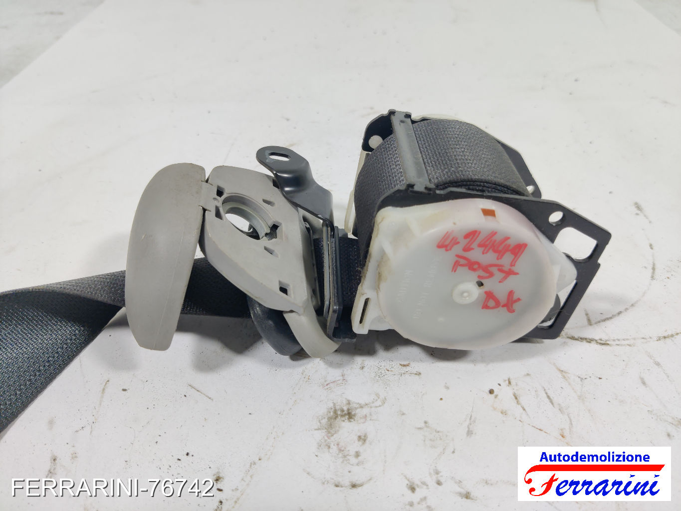 Cintura Di Sicurezza TOYOTA IQ J1 2009-2015 destra, dx, posteriore, post 11