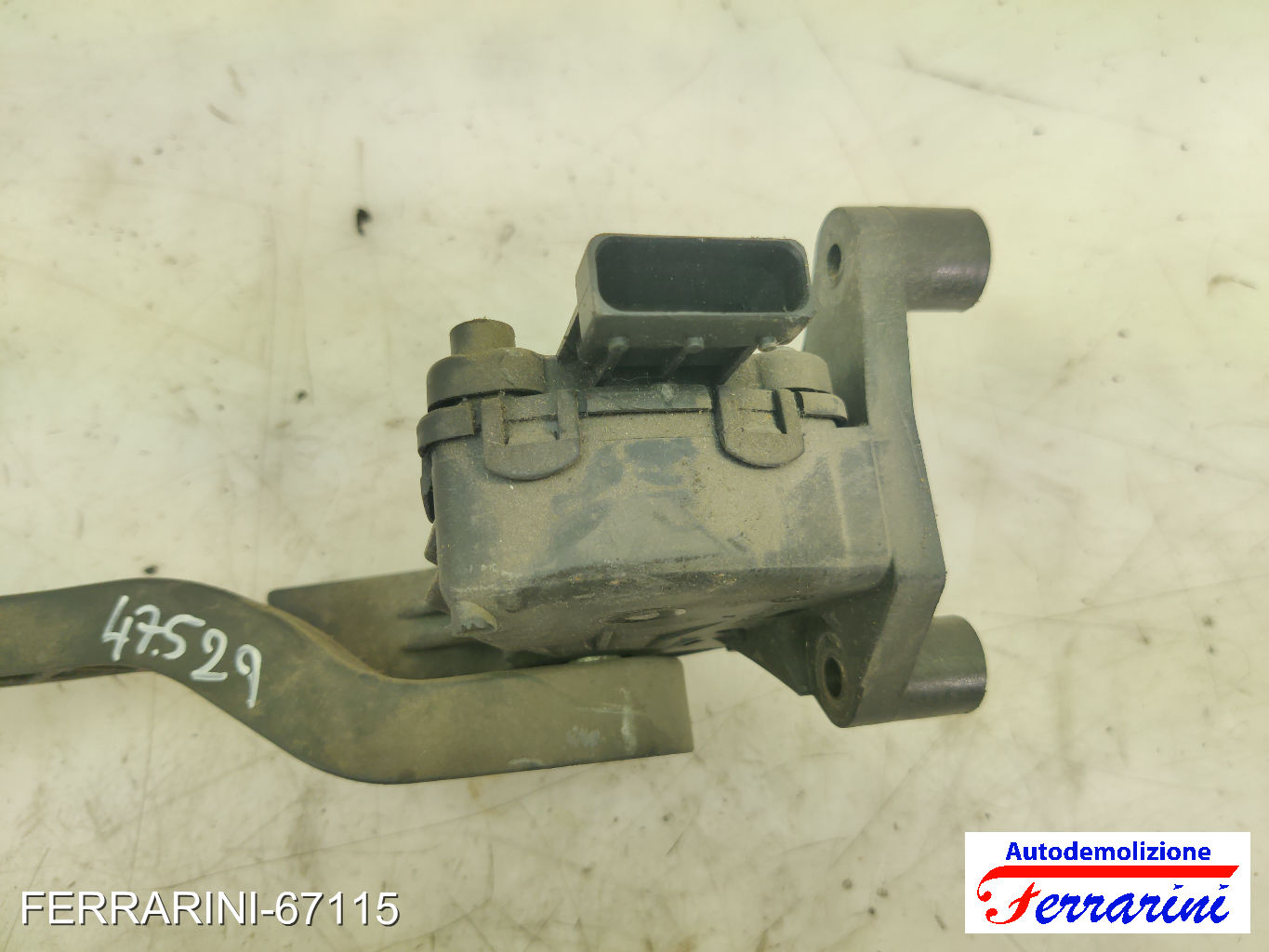 Pedale Acceleratore OPEL MERIVA A X03 1.4 16V TWINPORT 2004-2010 93335443
