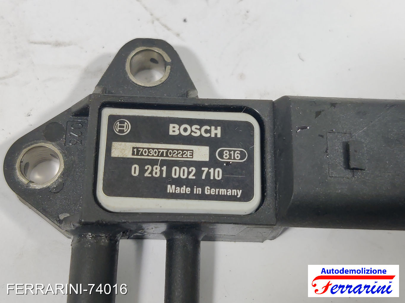 Sensore pressione FAP VW GOLF 7 5G1, BE1, BE2, BQ1 2.0 TDI 2012-2020 076906051A