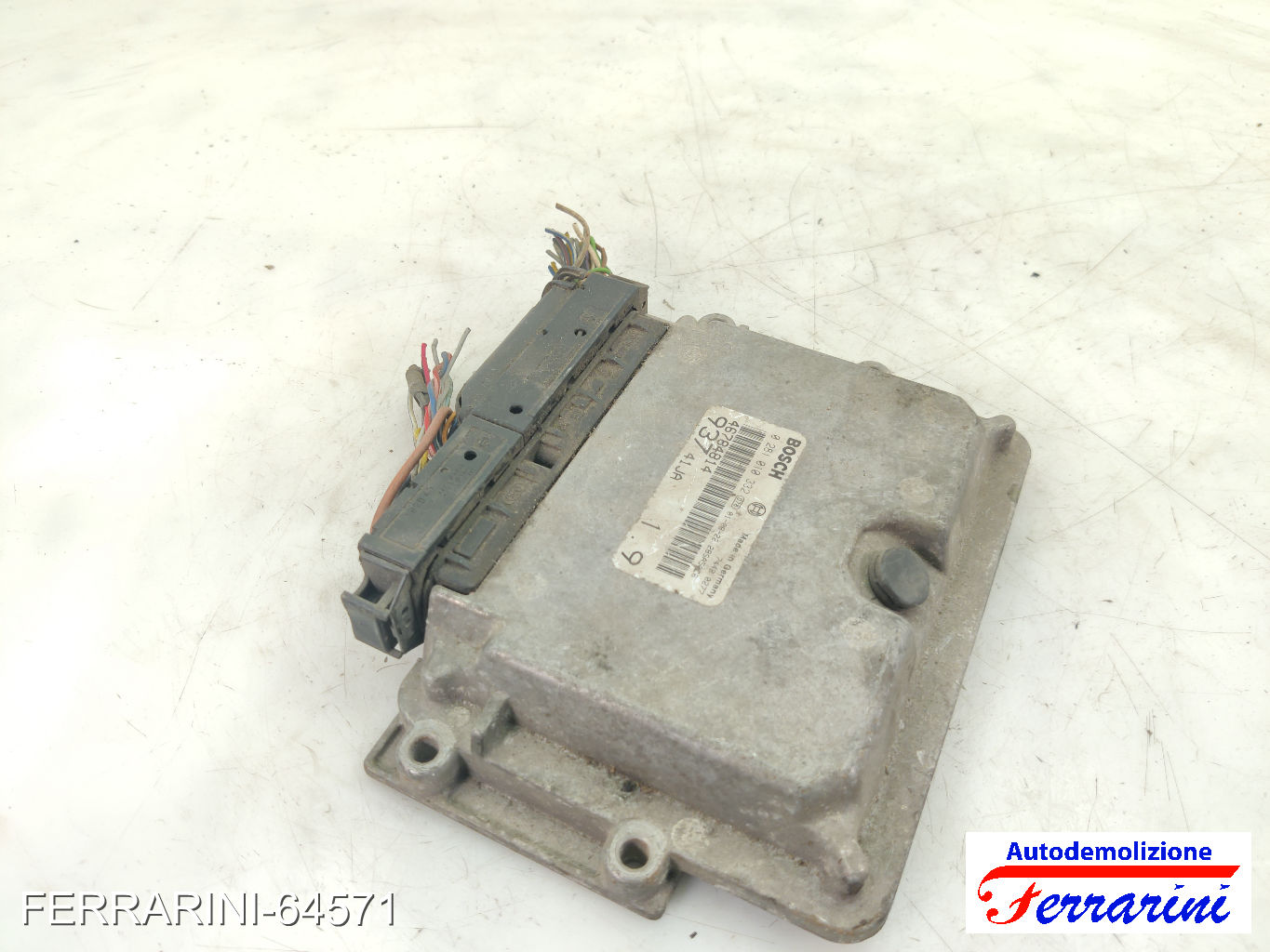 Centralina Motore ALFA ROMEO 147 937 1.9 JTD 2001-2010 46784814, 0281010332