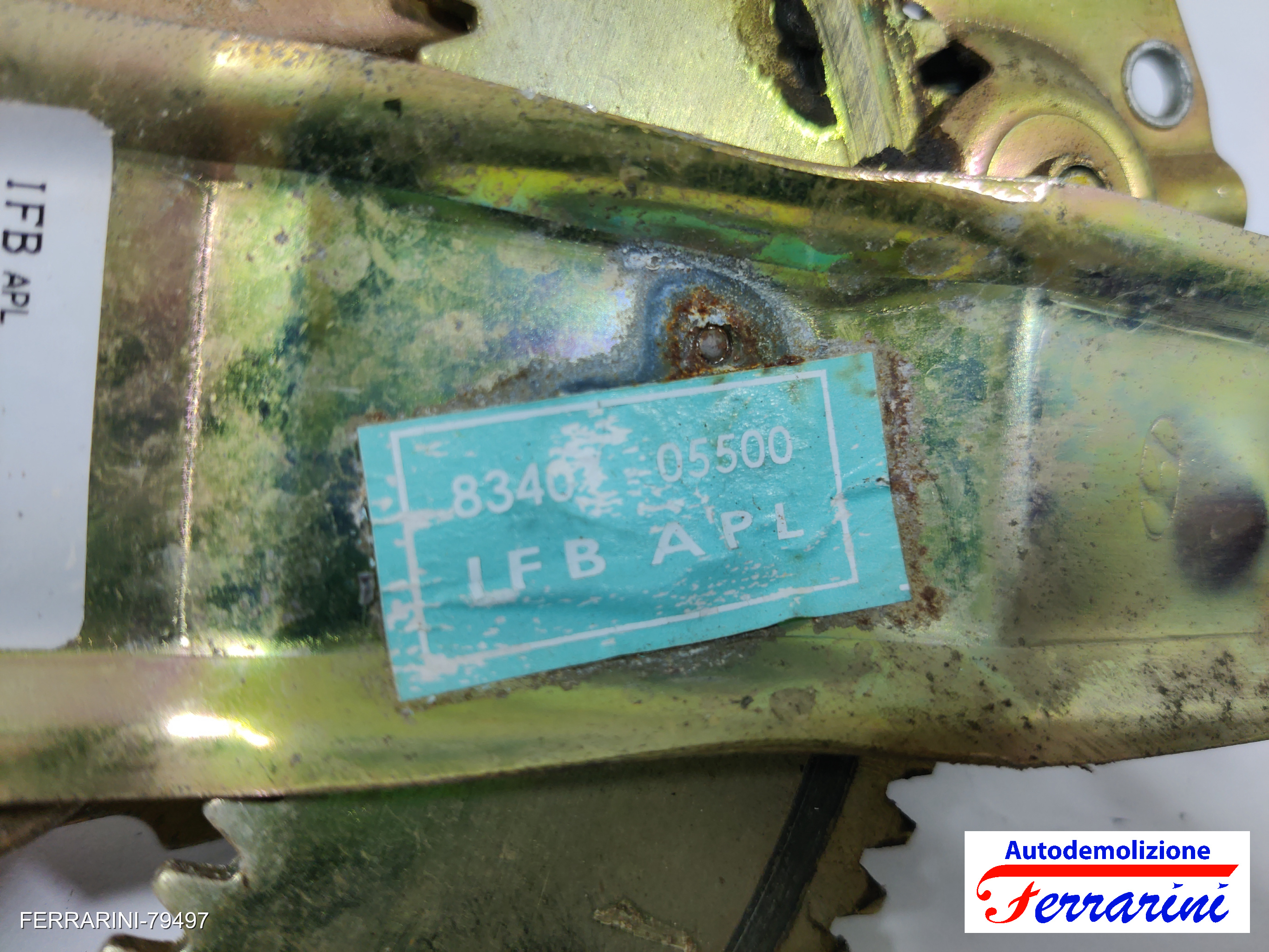 Alzavetro HYUNDAI ATOS MX 2003-2008 sinistro, sx, posteriore, post