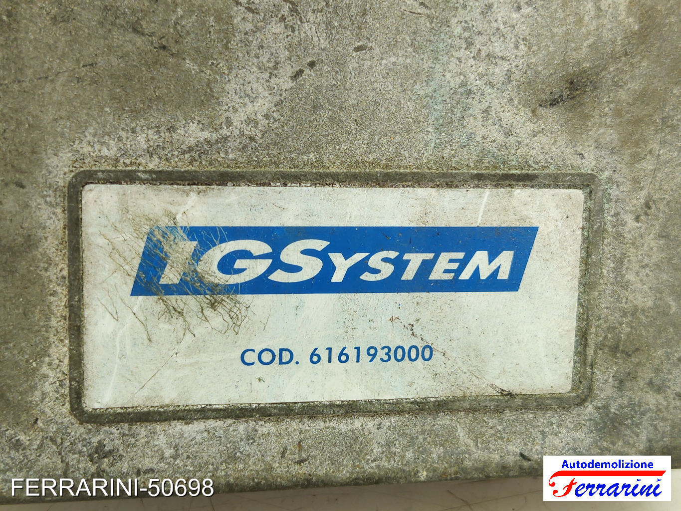 Landi Renzo IGSystem Centralina Gpl FIAT PANDA 169 1.2 2003-2012 616193000 8