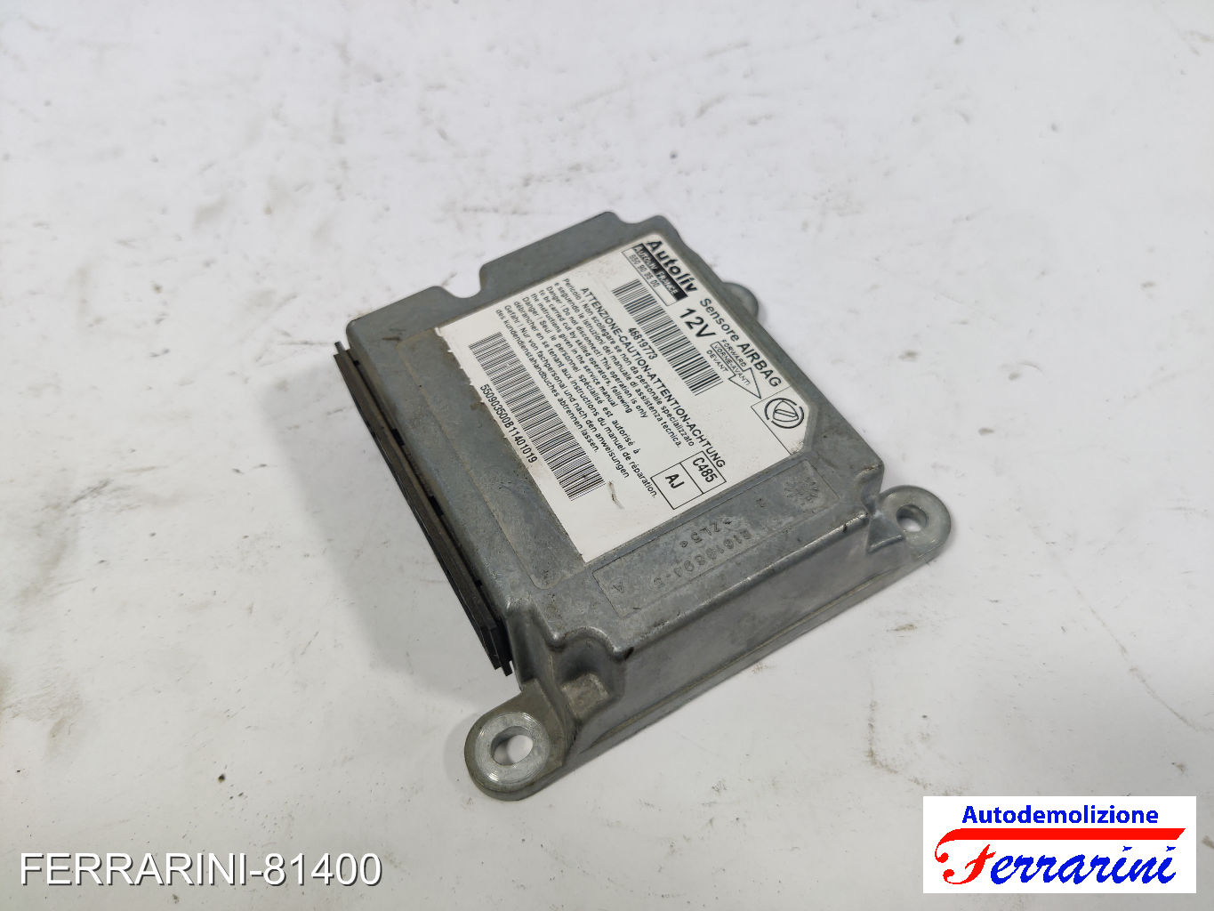 Centralina Airbag FIAT DOBLO 119, 223 2001-2010 10