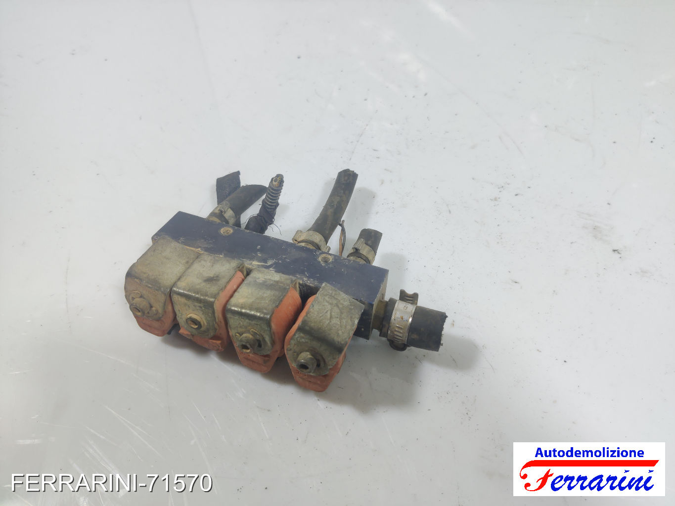 iniettori GPL Valtek 4 arancione FIAT GRANDE PUNTO 199 1.4 16V 2005-2011