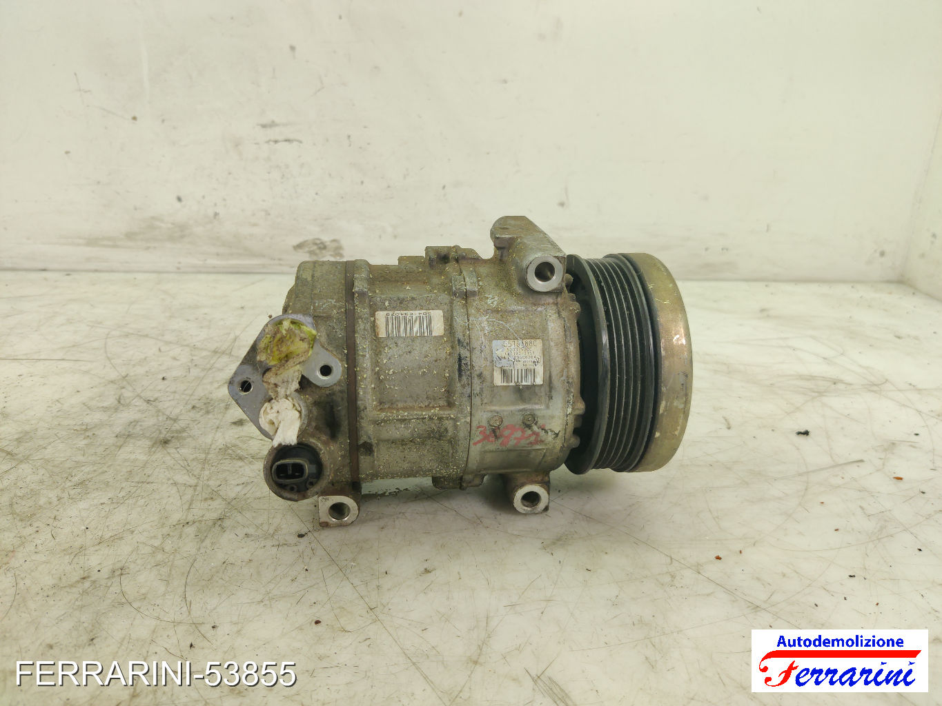 Compressore Clima FIAT GRANDE PUNTO 199 1.4 2005-2015 5D3375200, 09G06264