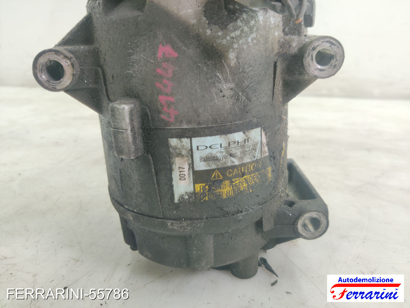Compressore Clima RENAULT MEGANE 2 KM 1.5 DCI 2003-2009 6561656, 8200390667 14