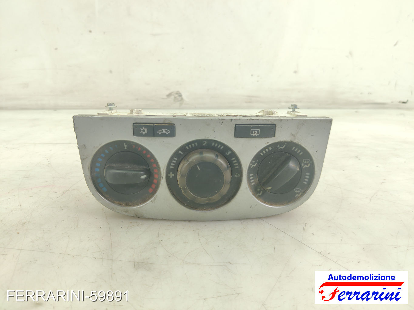 Tastiera Clima OPEL CORSA D S07 2006-2011 anteriore, frontale 5E0940100