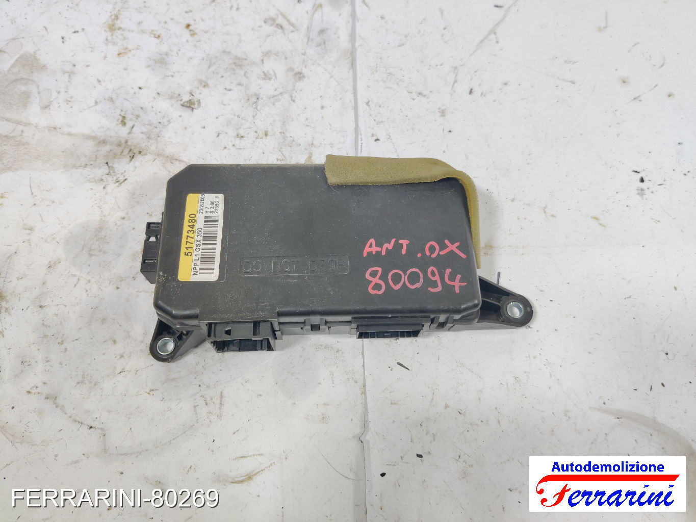 Centralina Porta Sportello LANCIA MUSA 350 2004-2012 destra, dx, frontale