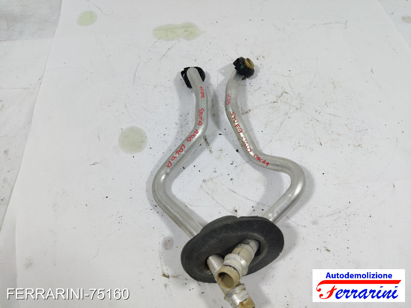 Tubi riscaldamento stufa abitacolo CITROEN C3 2 SC 2009-2013 6464VW 8