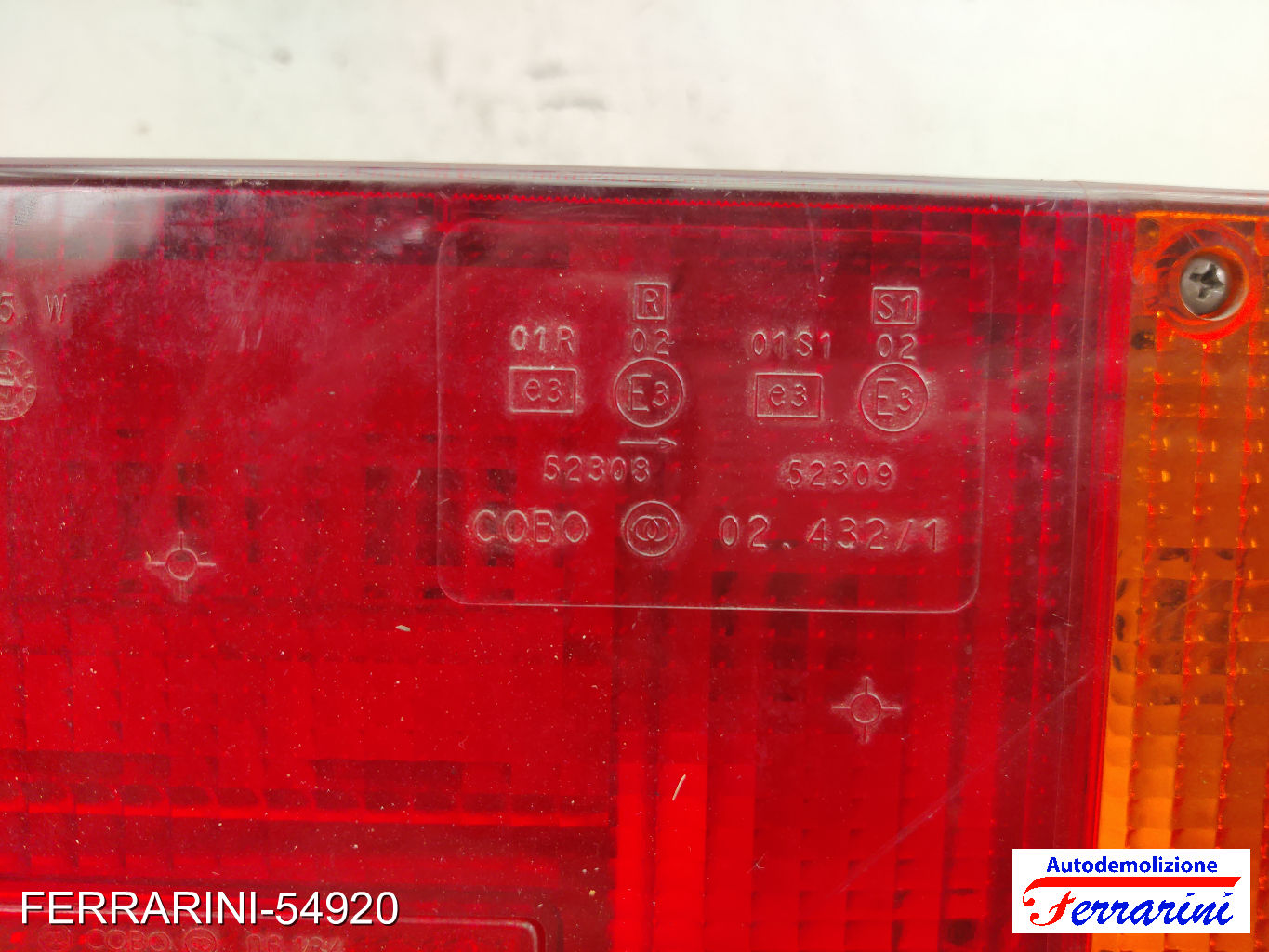 Fanalino Stop Posteriore IVECO DAILY 2 1989-1998 destro, dx, posteriore, post 8