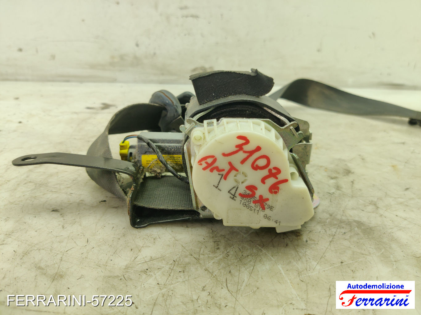 Cintura Di Sicurezza FORD FIESTA 6 CB1, CCN 2008-2012 sinistra, sx, frontale 12