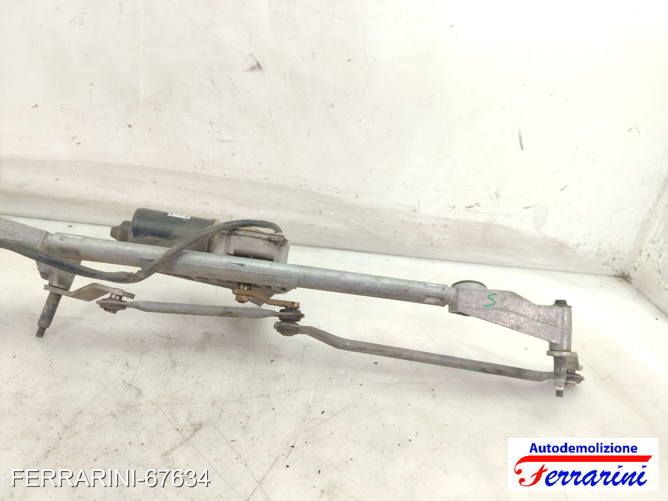 Spazzacqua Motorino Tergicristallo MERCEDES CLASSE C W203 2000-2007 anteriore