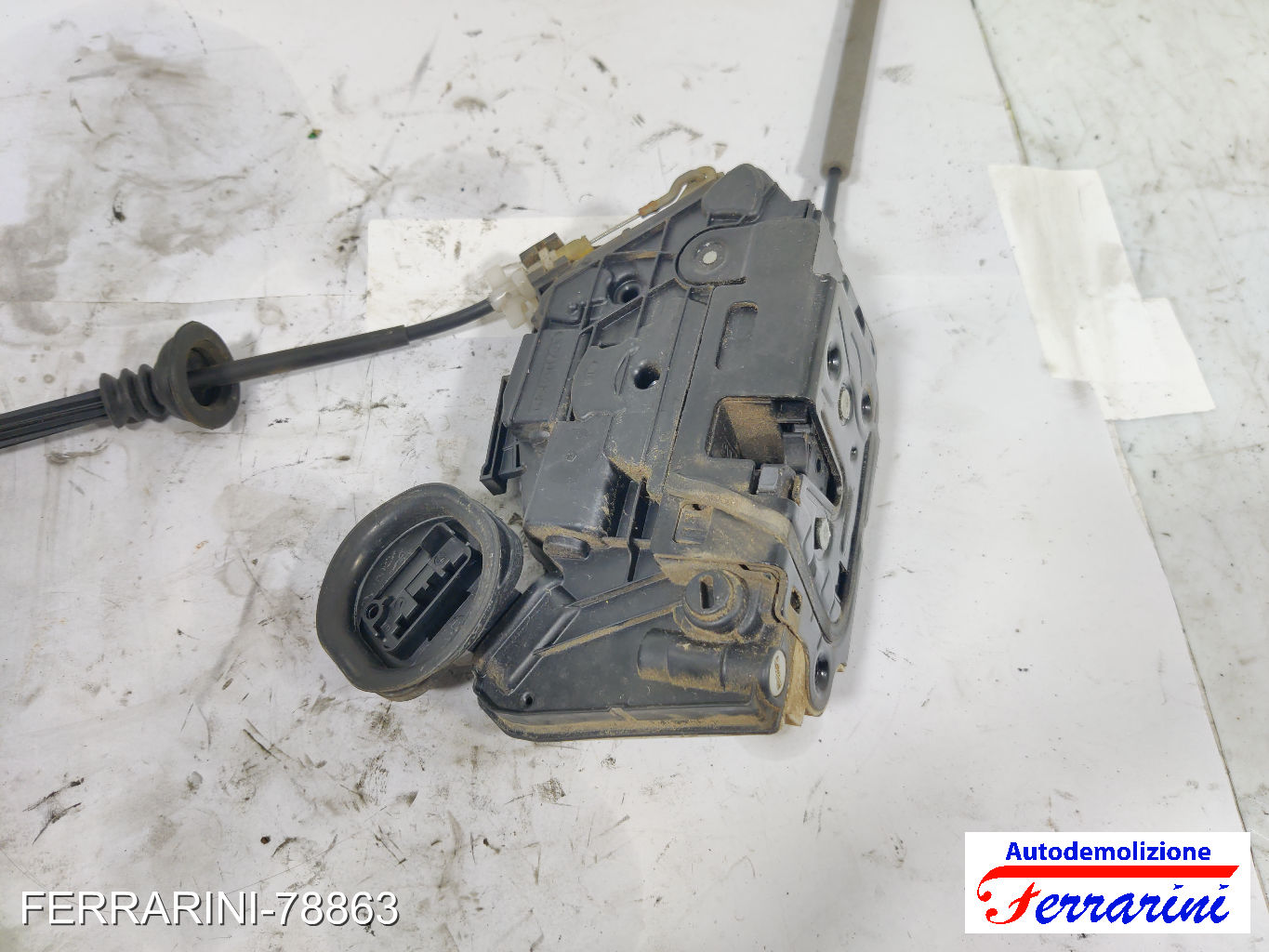 Serratura Porta VW GOLF 6 5K1 2008-2013 sinistro, sx, posteriore, post 7