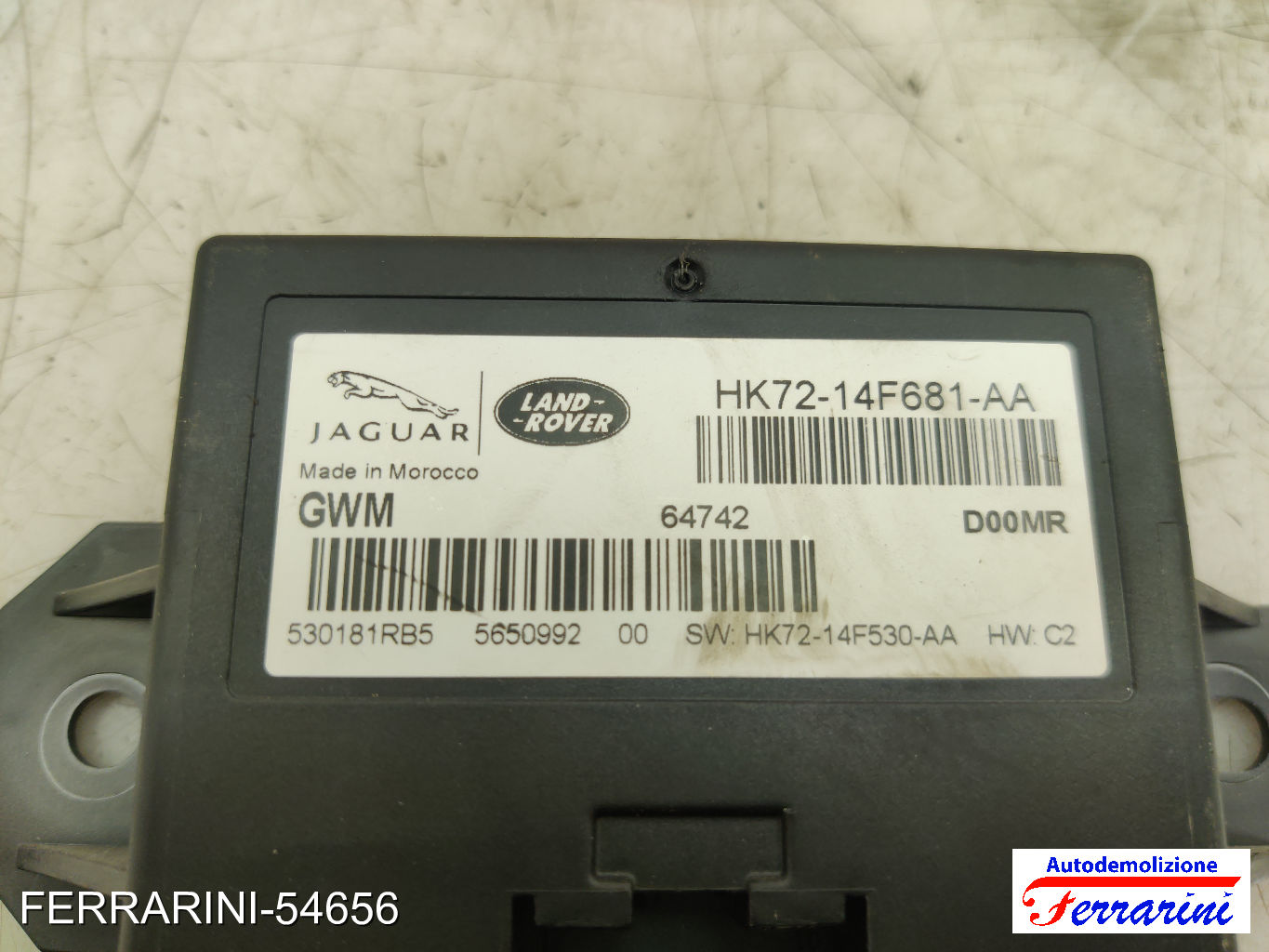 Centralina Gateway LAND ROVER RANGE ROVER EVOQUE L538 2.0 D 4X4 2015-2019 7