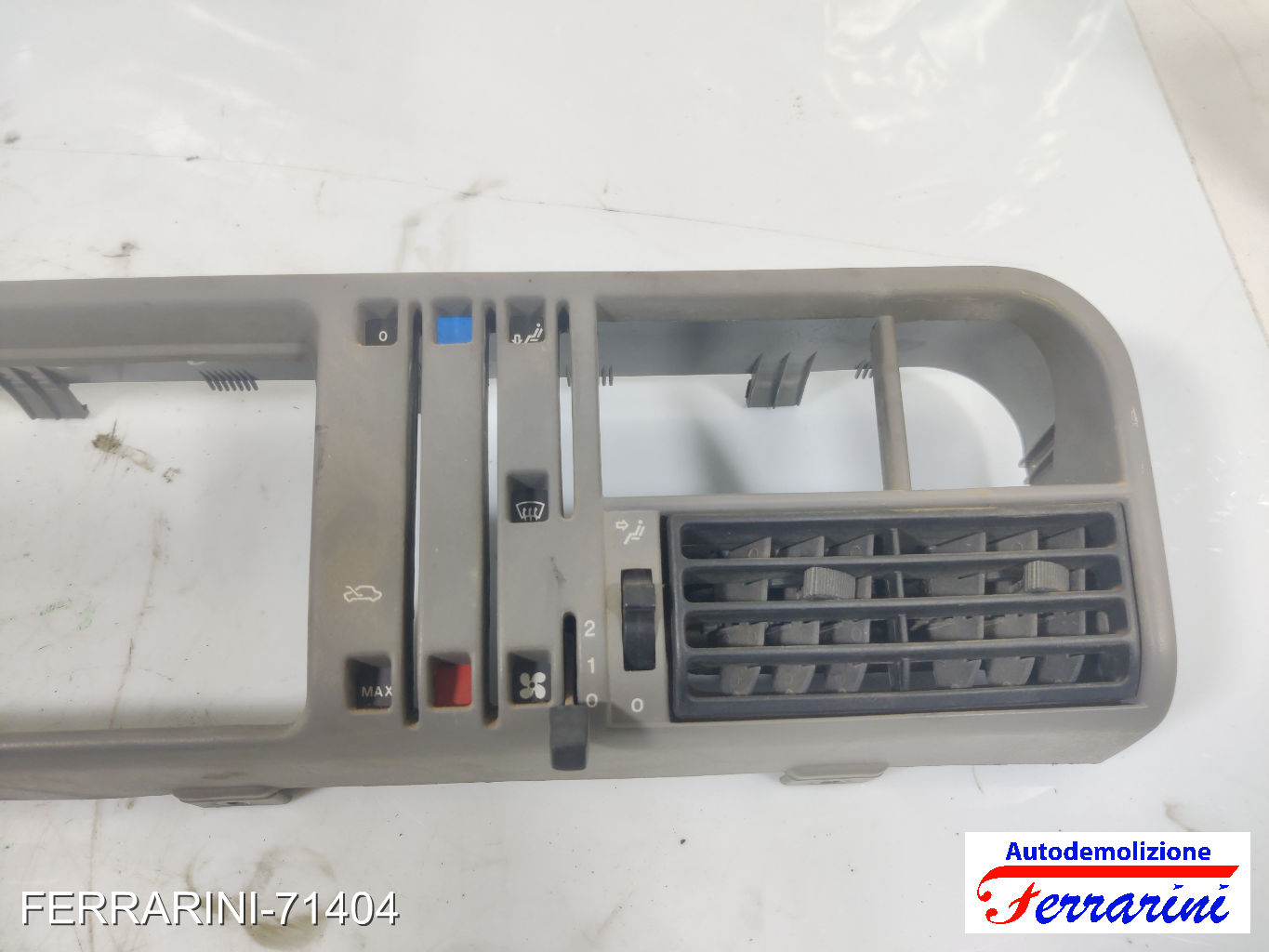 cornice contachilometri cruscotto FIAT PANDA 141 1992-1996 sinistro, sx 8