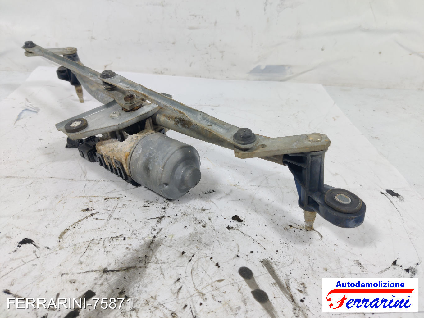 Spazzacqua Motorino Tergicristallo LANCIA YPSILON 843 2003-2011 anteriore 8
