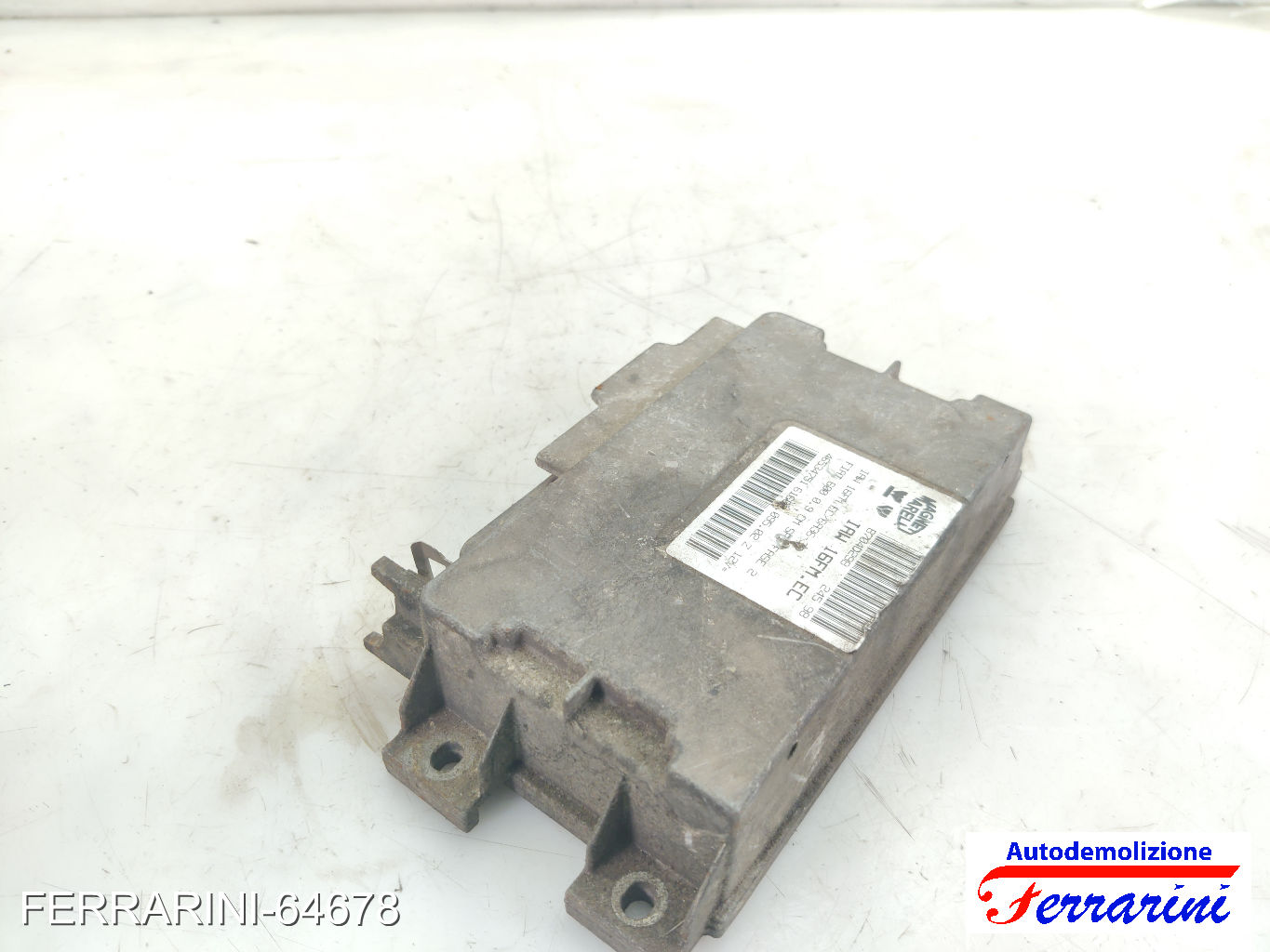 Centralina Motore FIAT SEICENTO 600 287 1.1 1998-2010 46534751, B704D298