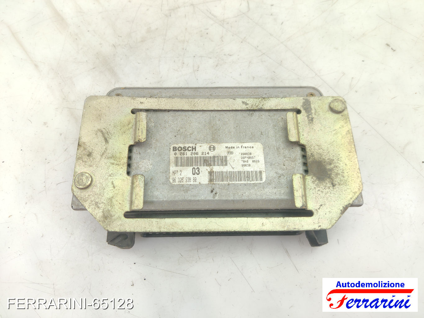 Centralina Motore CITROEN XSARA PICASSO N68 1.6 1999-2010 9632693880, 0261206214