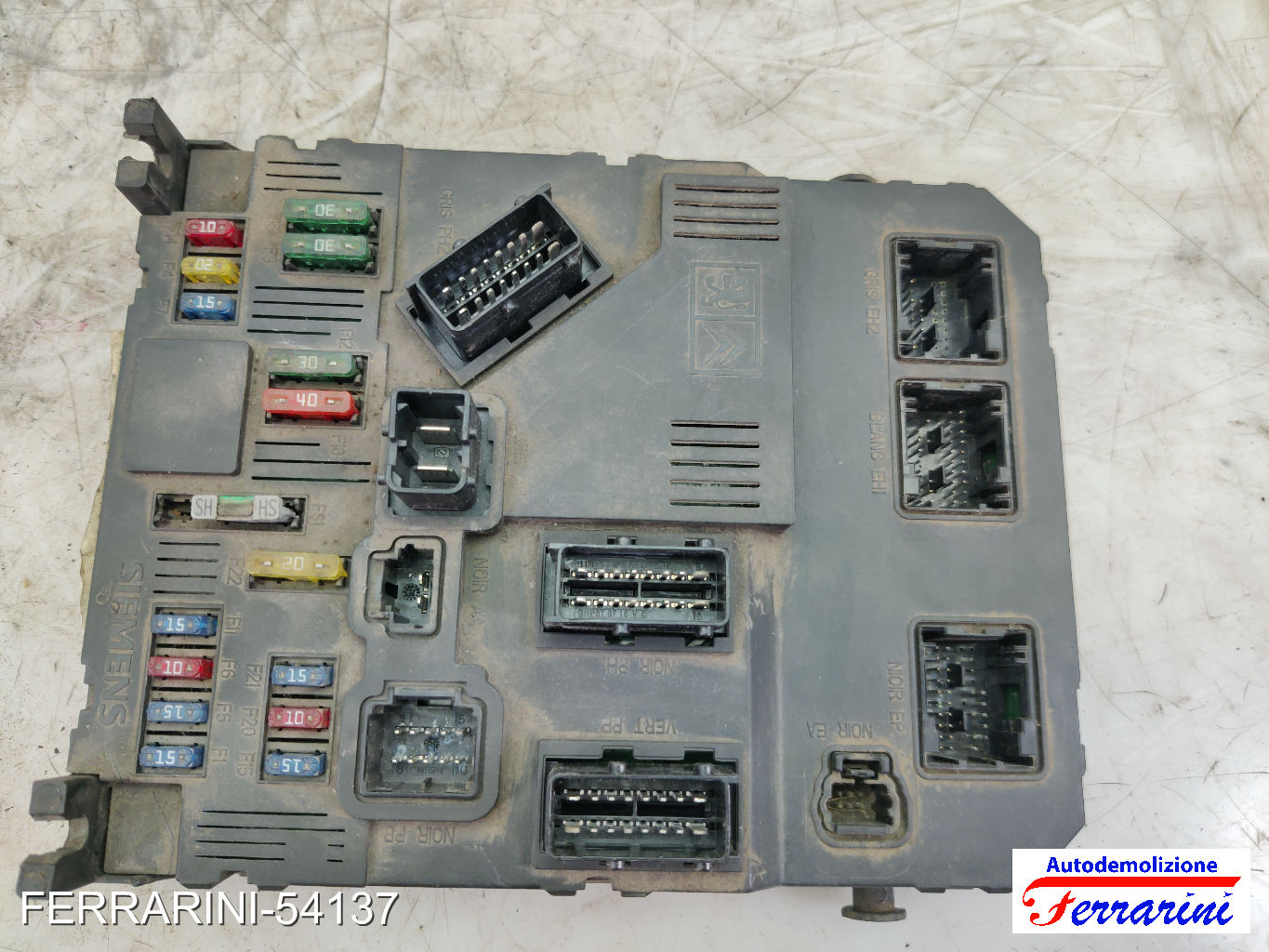 Body Computer CITROEN C3 1 FC, FN 1.4I 2002-2010 9649811480, 1650881880 7