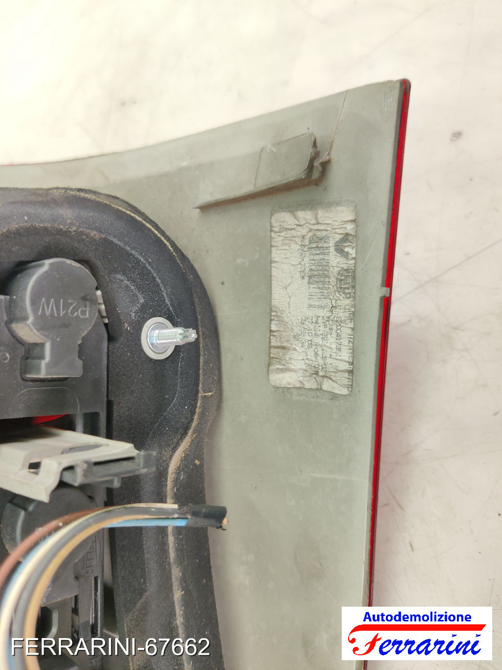 Fanalino Stop Posteriore RENAULT MEGANE 2 KM 2005-2009 destro, dx, posteriore