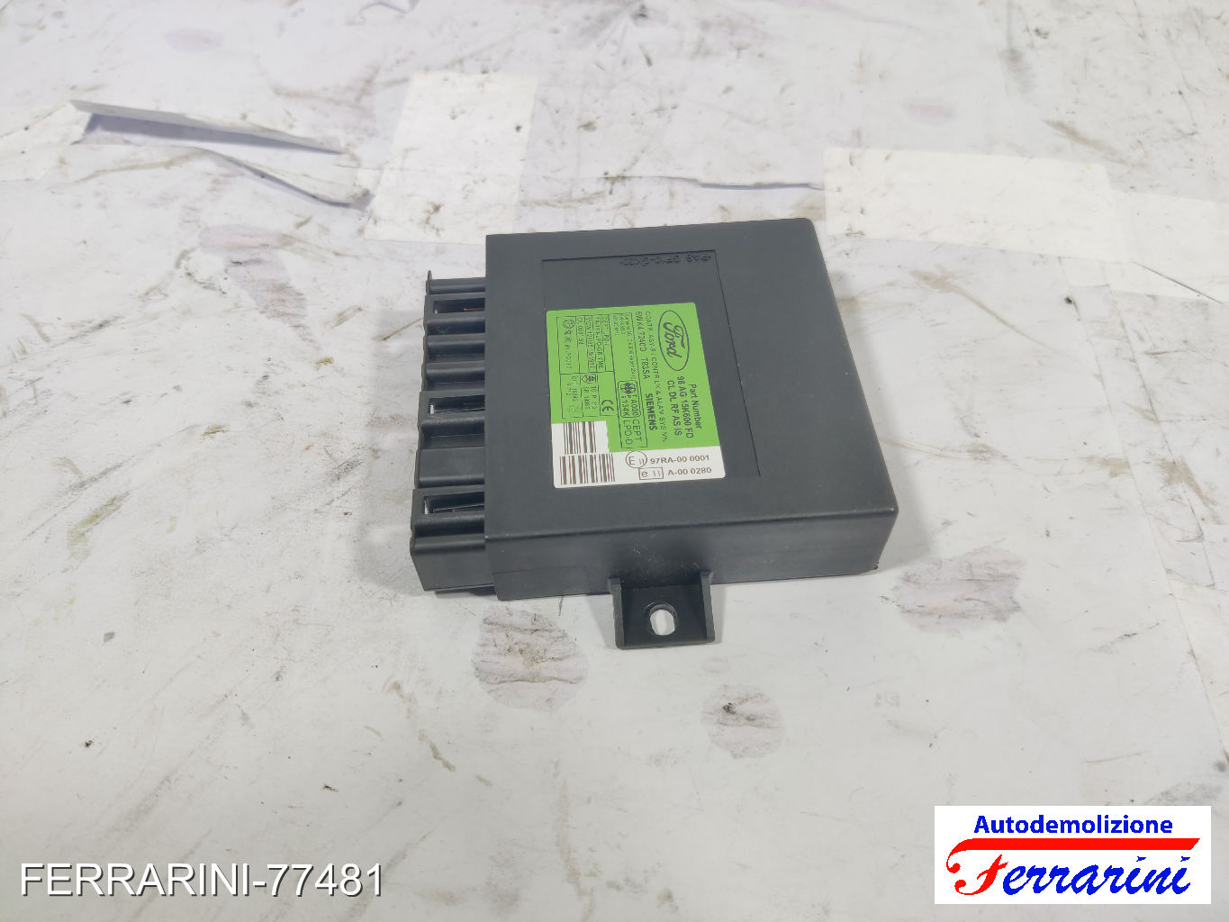 Centralina Chiusura Centralizzata FORD FOCUS SW DNW 1999-2004 98AG15K600FD 2