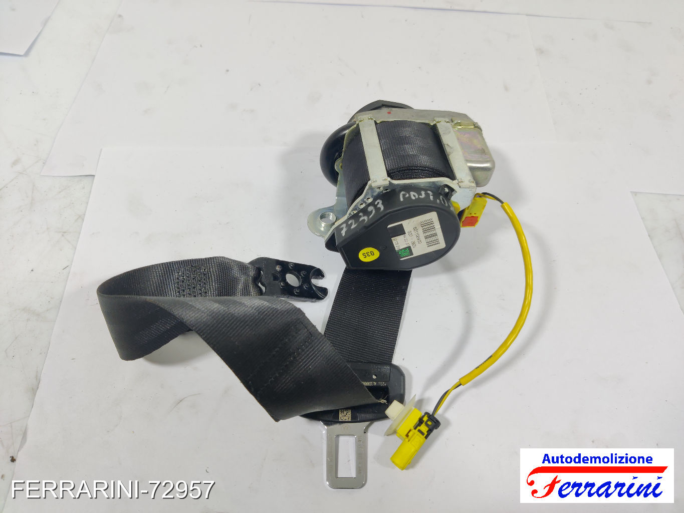 Cintura Di Sicurezza VW GOLF 7 5G1, BE1, BE2, BQ1 2012-2020 destra, dx 10