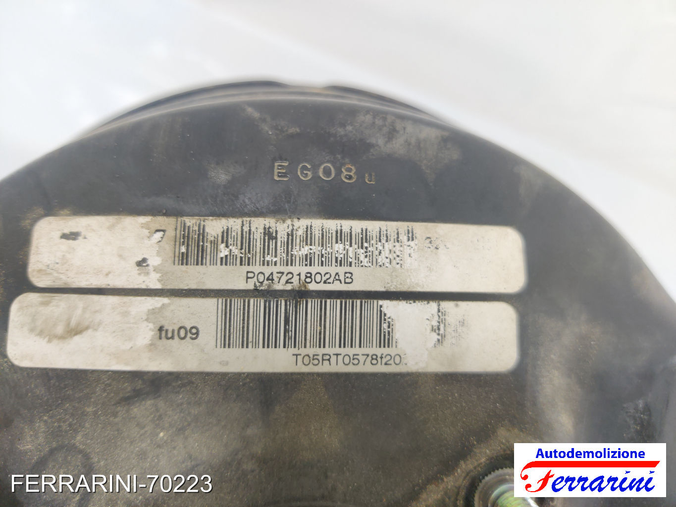 Servofreno PEUGEOT 106 2 1A, 1C 1.1I 1996-2004 4535F8, 4535F7, EG08U 10