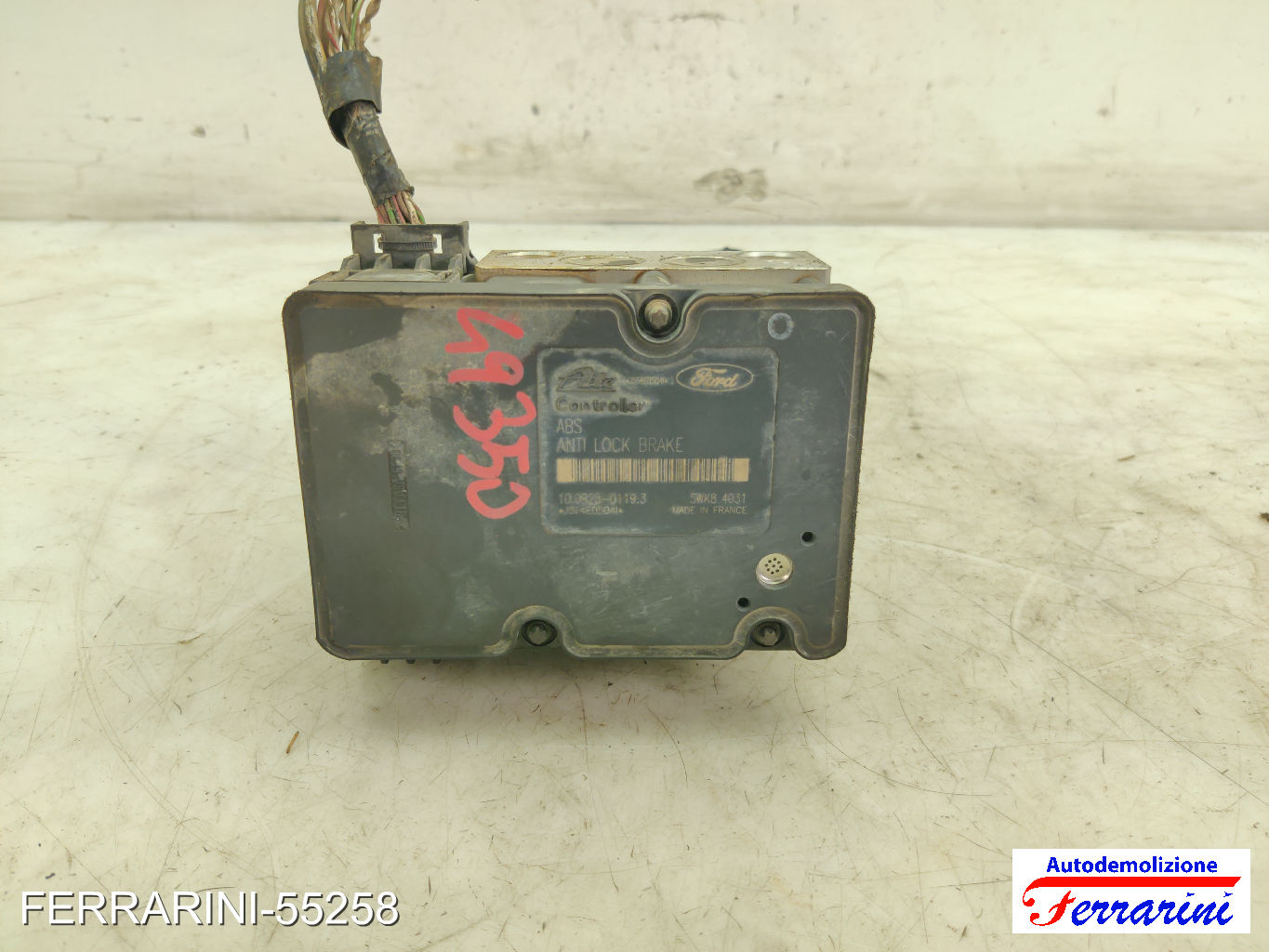 Centralina Pompa Abs FORD FOCUS DAW, DBW 1.8 TDCI 2002-2004 10092501193