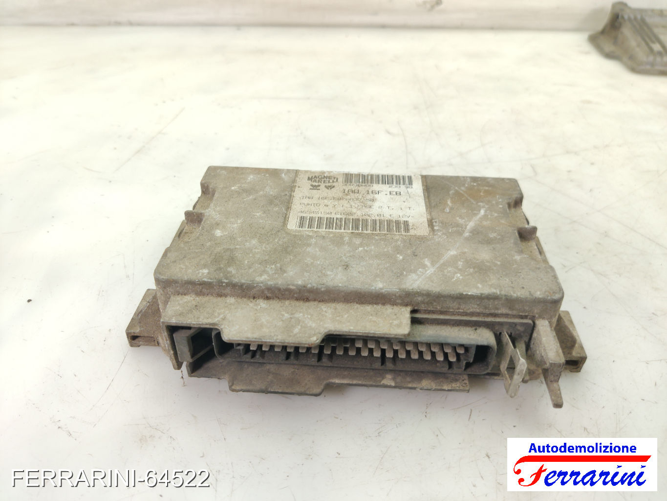 Centralina Motore FIAT PUNTO 176 55 1.1 1993-1999 46545150, 3DR38W88, 3DR3DWB8 7