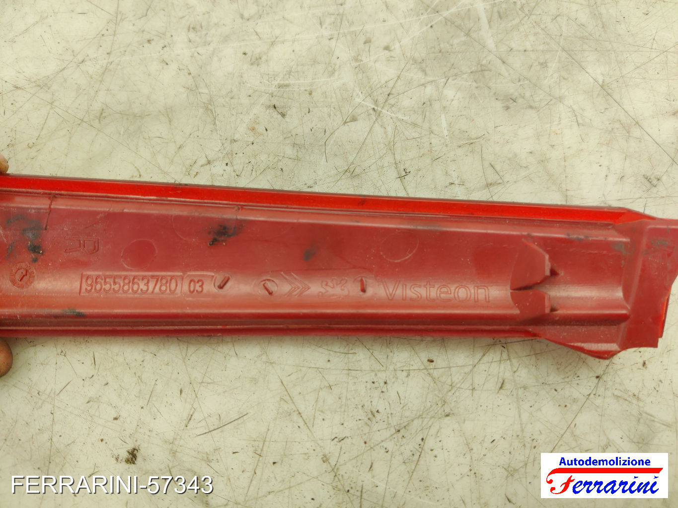 Catarifrangente CITROEN C4 LC 2004-2011 Retro Destra 9655863780, 6340G7