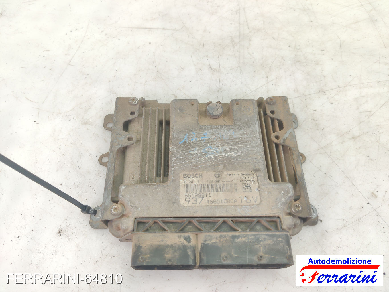 Centralina Motore LANCIA LYBRA 839 1.9 JTD 2001-2005 55198811, 0281011429