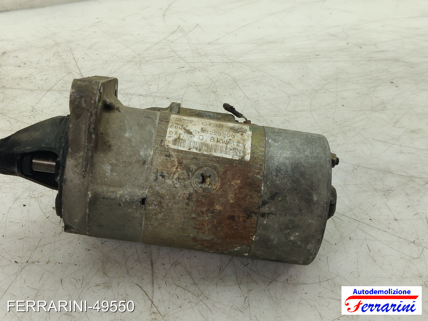 Motorino Avviamento FIAT PUNTO 188 1.2 60 1999-2010 63223200, 46548653