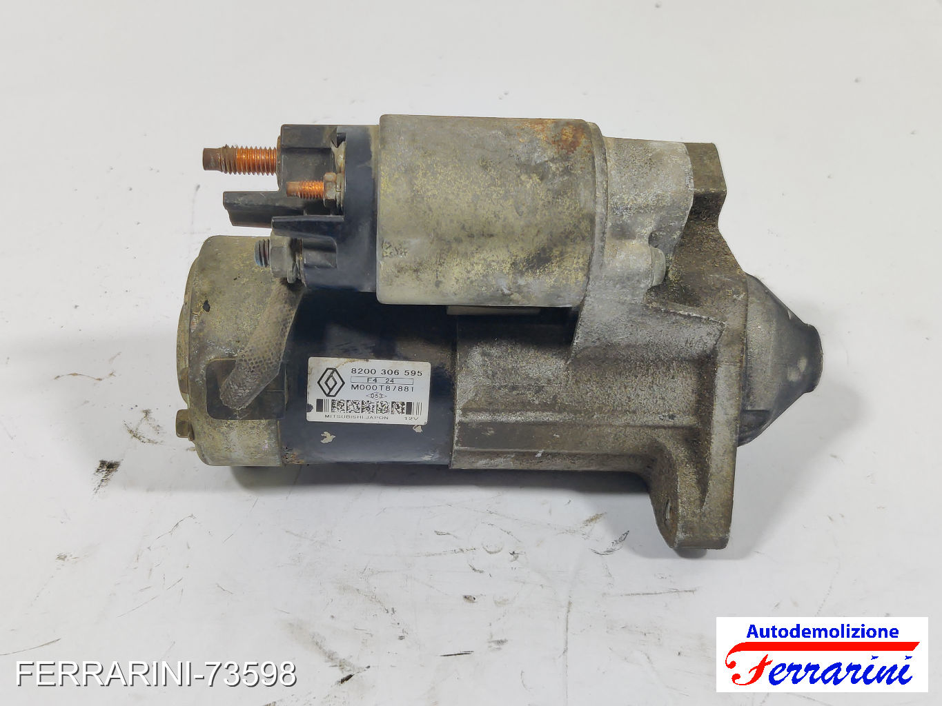 Motorino Avviamento RENAULT SCENIC 2 JM0/1 1.5 DCI 2003-2005 8200306595