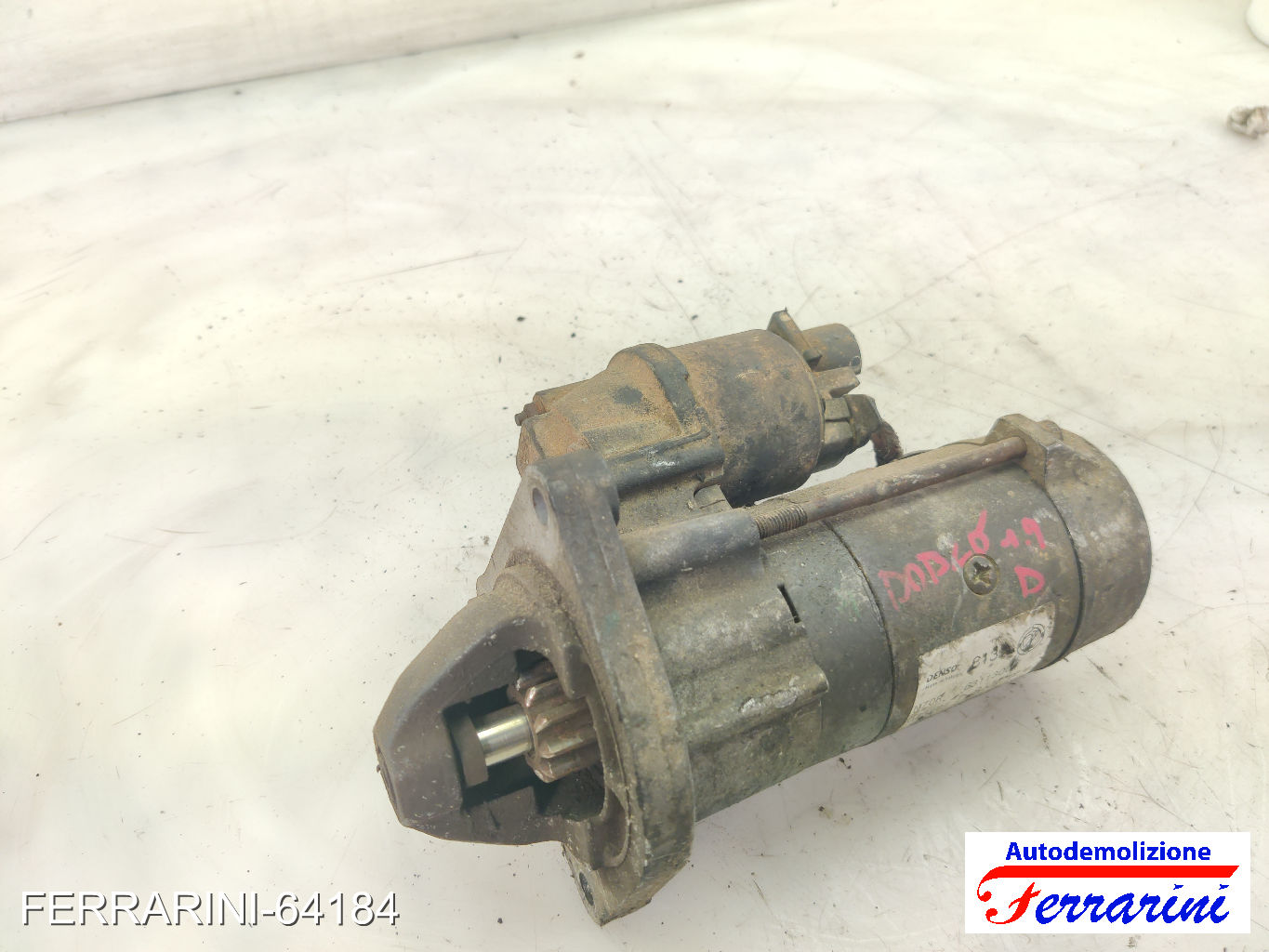 Motorino Avviamento FIAT GRANDE PUNTO 199 1.2 2005-2009 55193356, 63113008