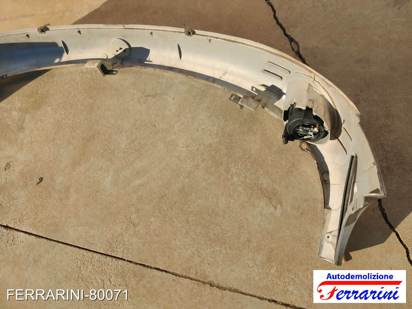 fascia superiore abaglianti Paraurti FIAT MULTIPLA 186 2001-2002 Frontale 11
