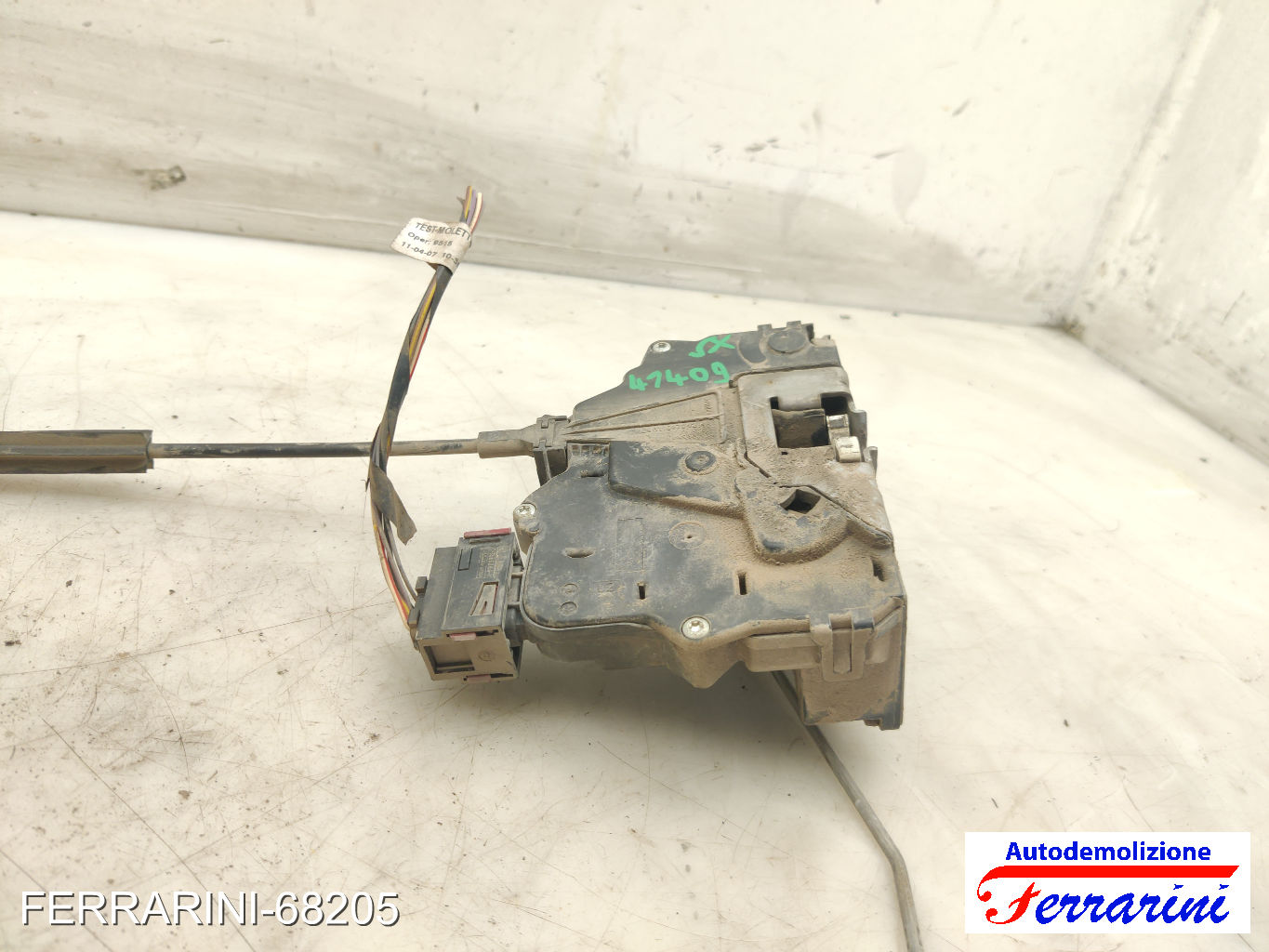 Serratura Porta OPEL CORSA D S07 2006-2014 sinistro, sx, frontale, anteriore