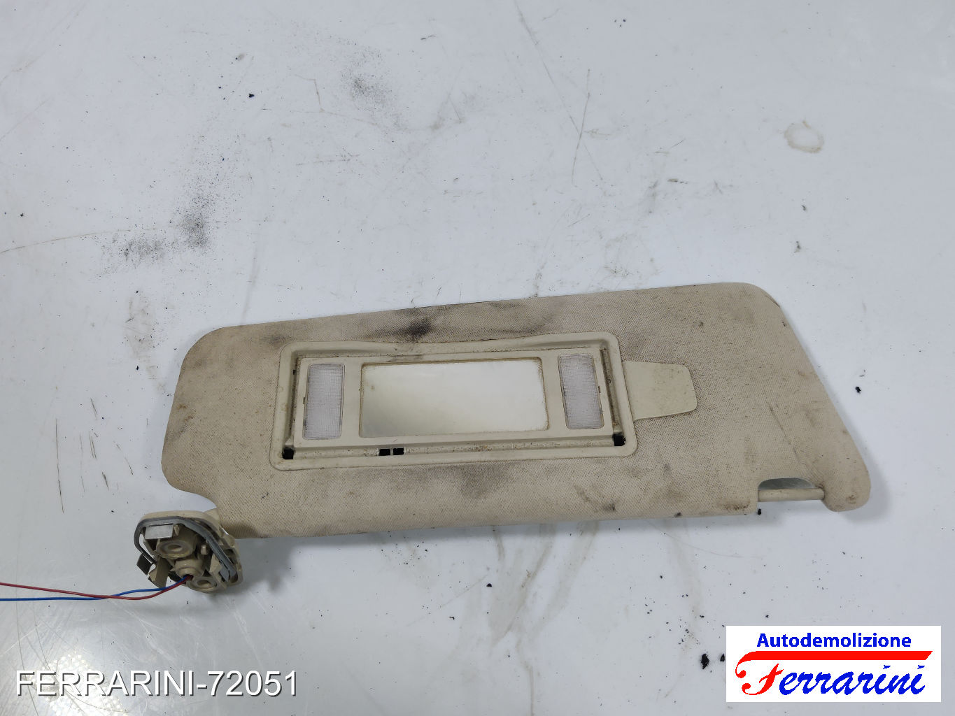 Aletta Parasole FIAT PUNTO 188 1999-2012 destro, dx 735367821 8