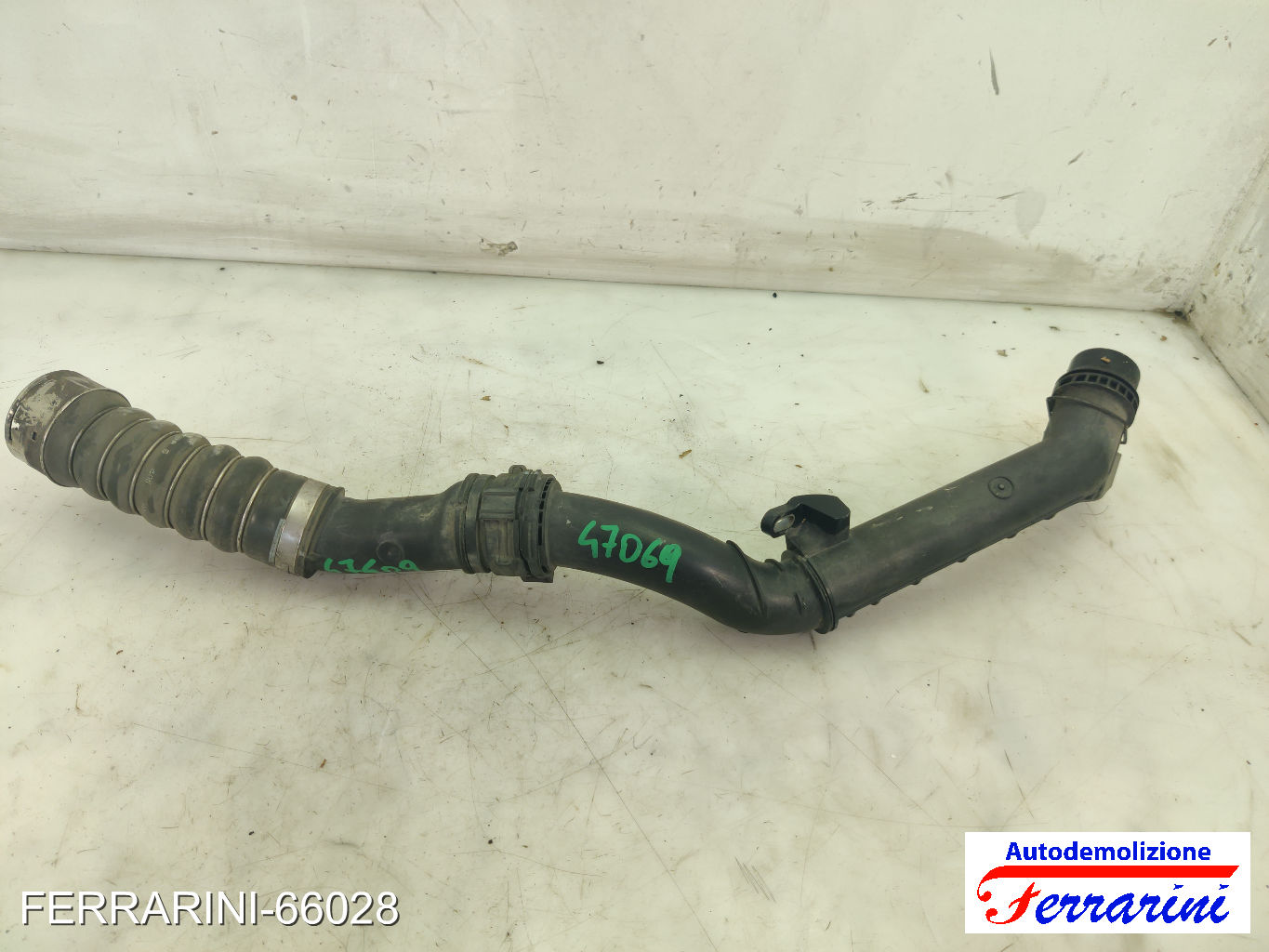 tubo aria aspirazione, intercooler K9K 67 RENAULT MODUS F/JP0 1.5 DCI 90 6