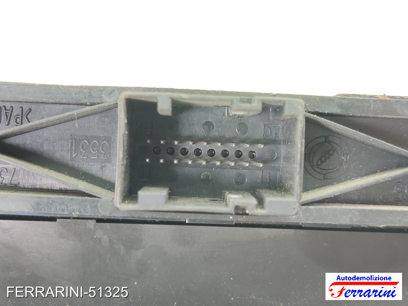 Tastiera Clima ALFA ROMEO GT 937 2003-2010 anteriore, frontale 156051369