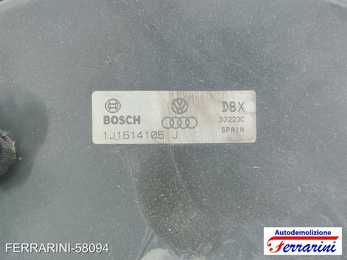 Servofreno VW GOLF 4 1J1 1.9 TDI 2000-2005 1J1614106J, 33223C, 1J1614106E