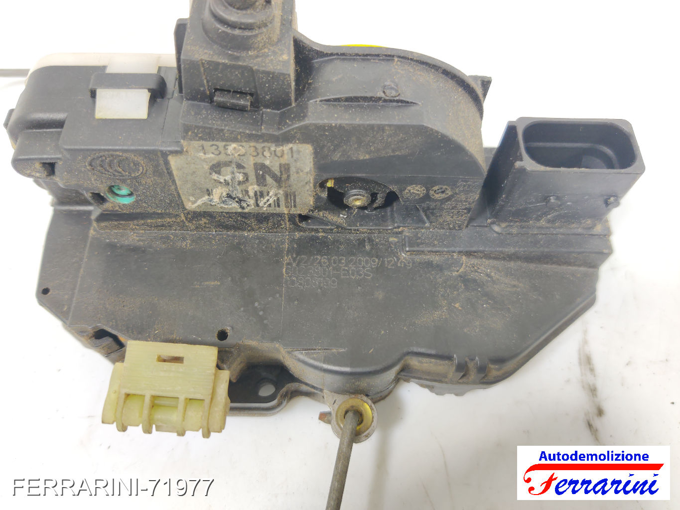 Serratura Porta OPEL INSIGNIA A G09 2008-2017 sinistro, sx, frontale, anteriore 9