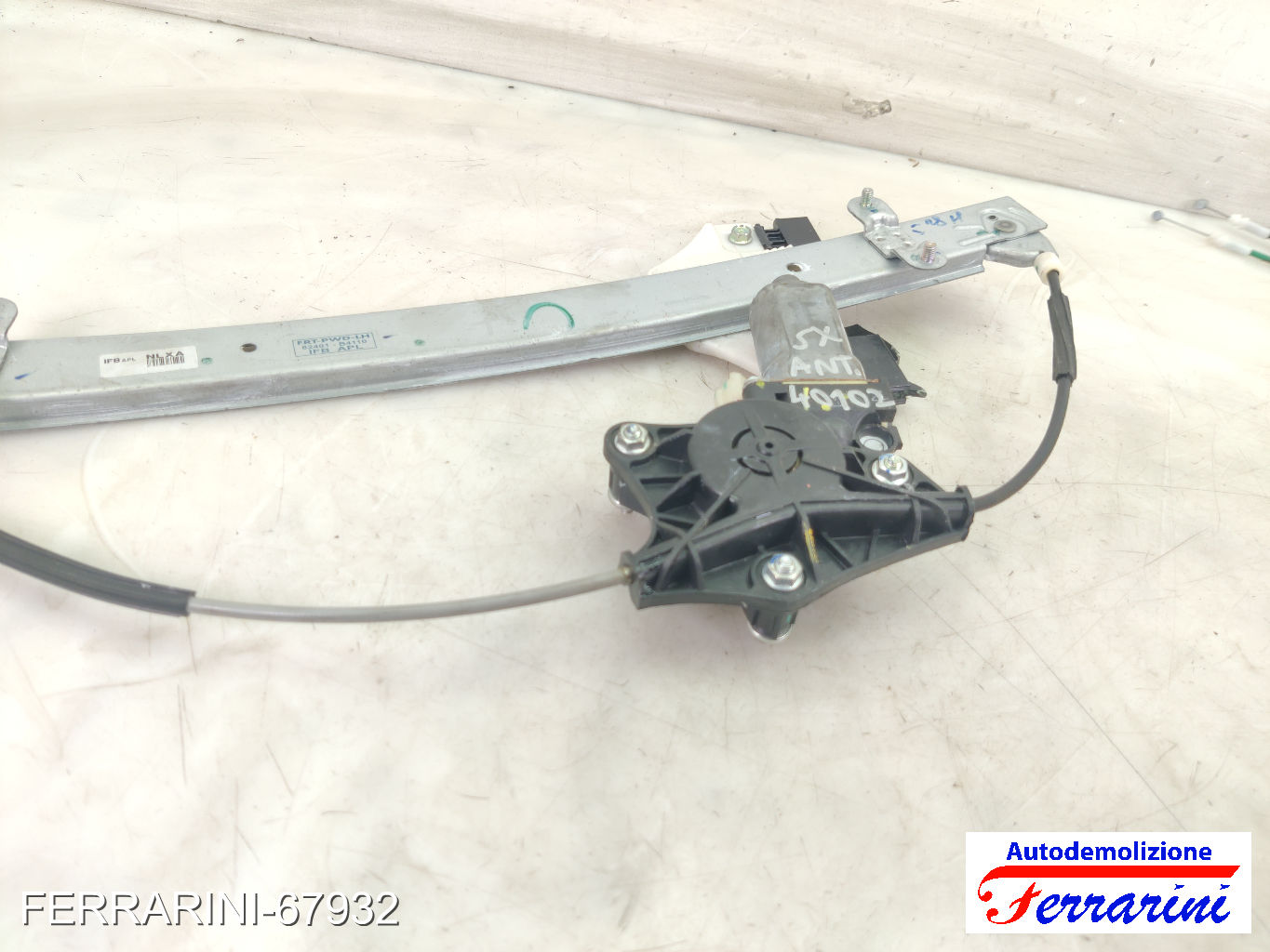 Alzavetro HYUNDAI I10 BA, IA 2013-2023 sinistro, sx, frontale, anteriore 9