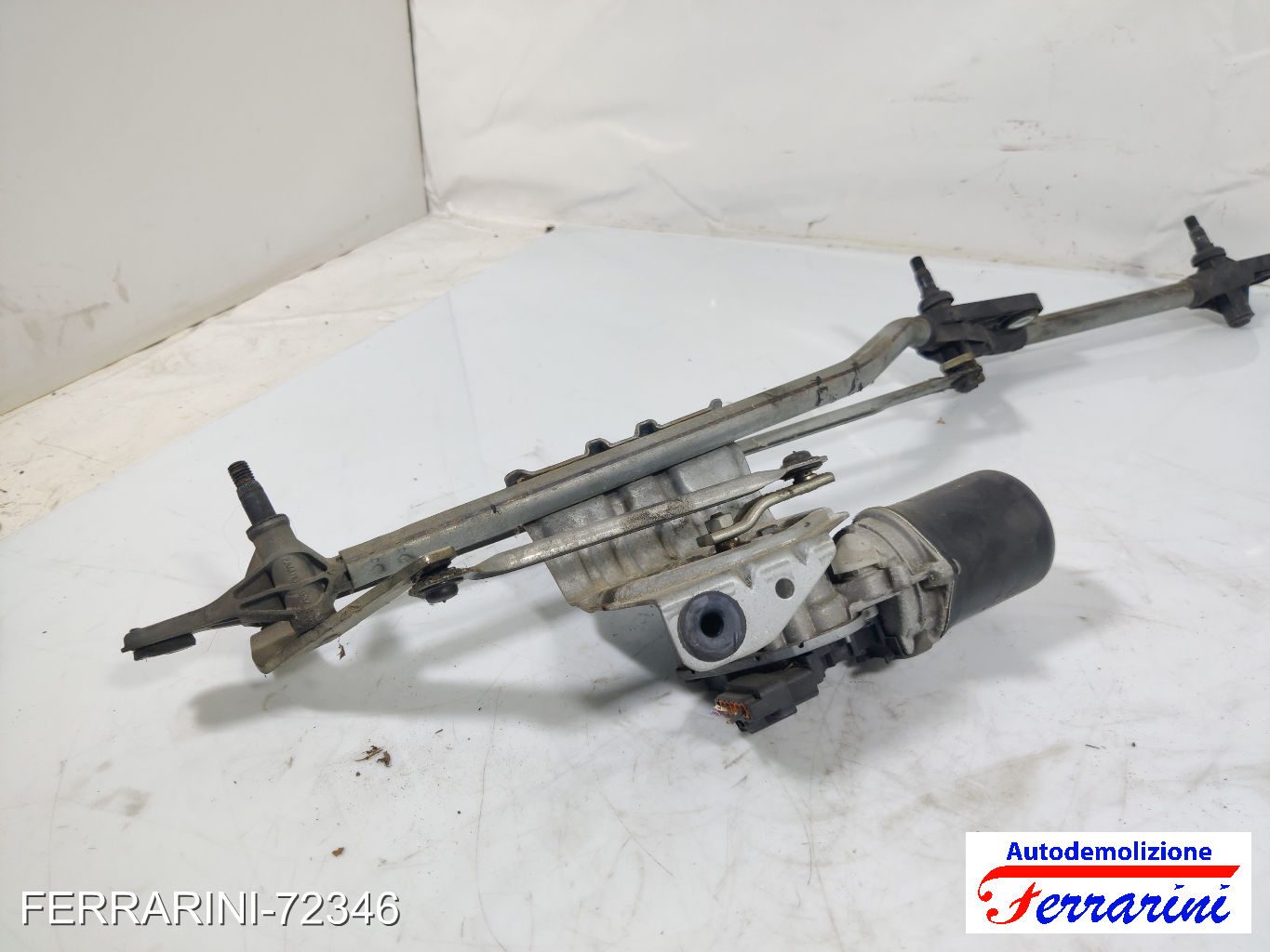 Spazzacqua Motorino Tergicristallo RENAULT SCENIC 2 JM0/1 2005-2008 anteriore