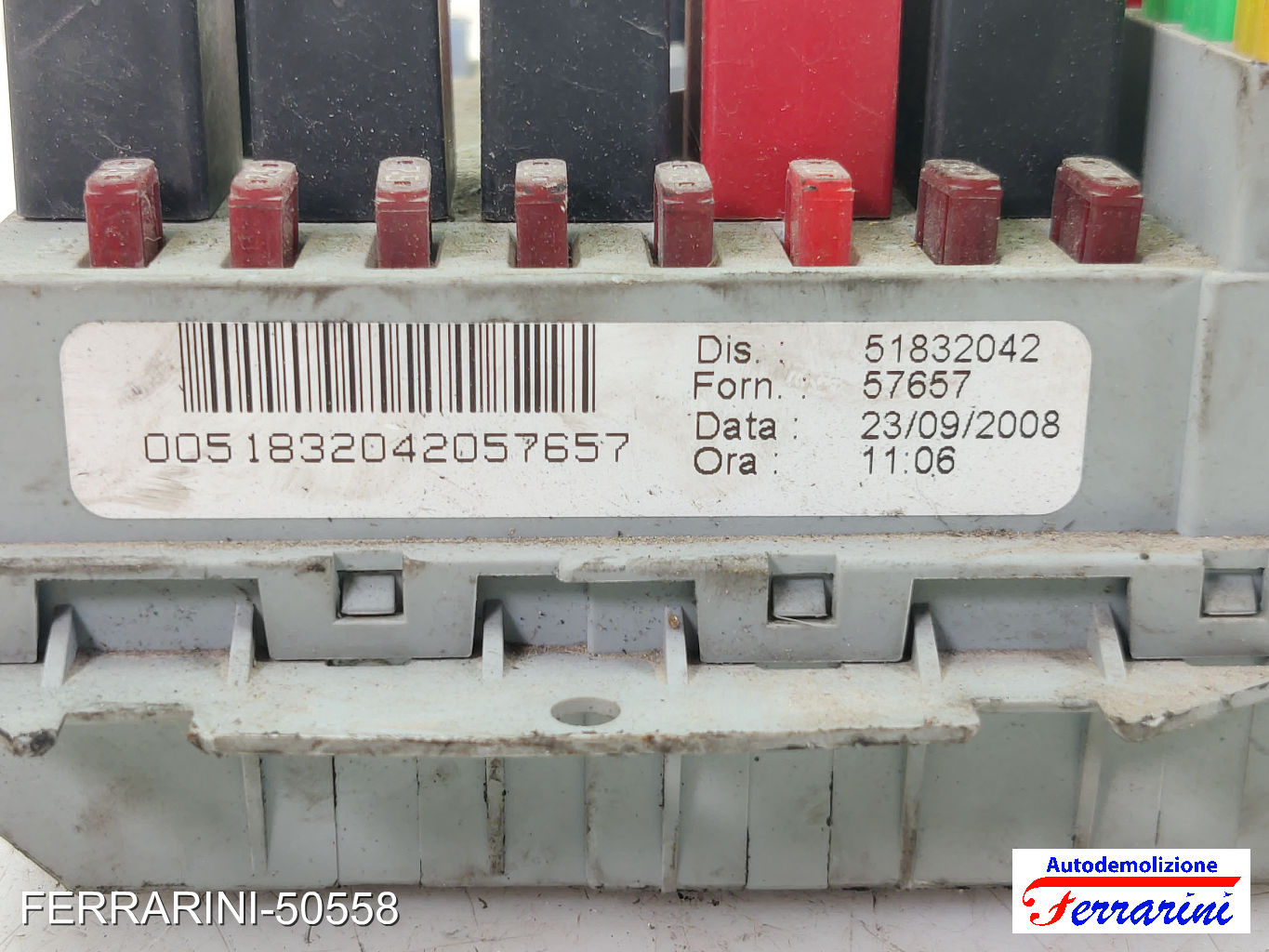 Body Computer FIAT BRAVO 2 198 1.6 D MULTIJET 2007-2014 51832042 7