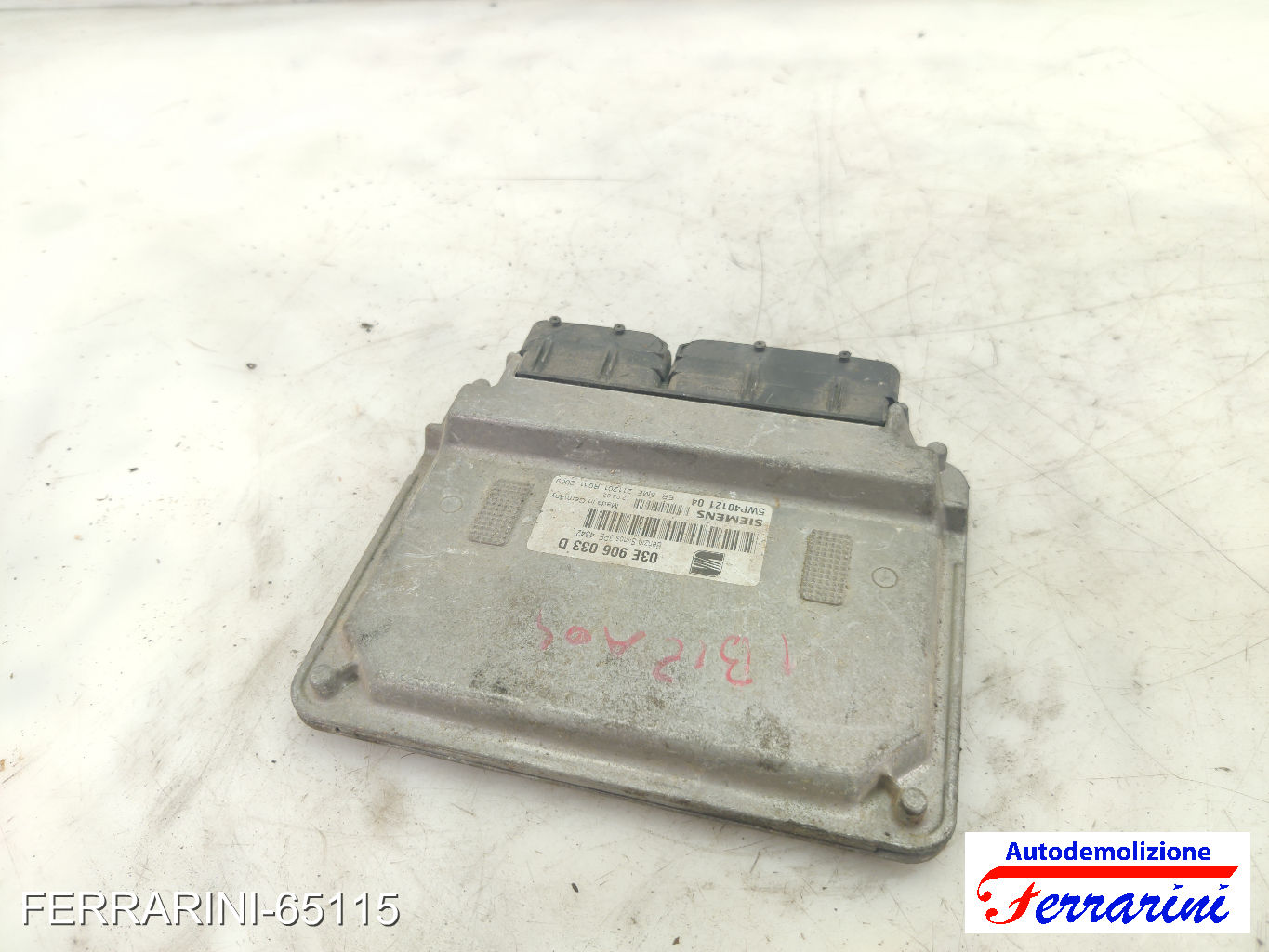 Centralina Motore VW POLO 9A, 9N 1.2 12V 2001-2007 03E906033D, 5WP40121
