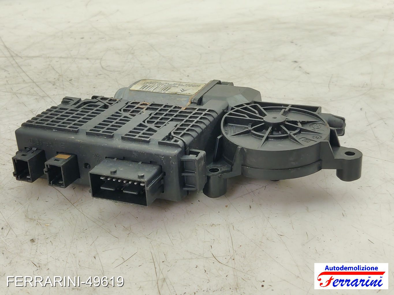 Motorino Alzavetro CITROEN C4 PICASSO 1 UD 1.6 HDI 2007-2013 9682495680