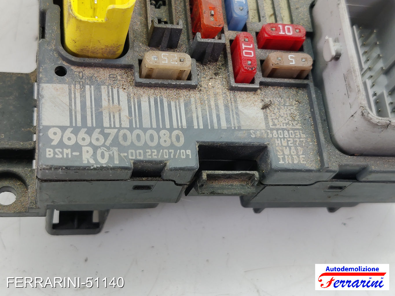 Kit Accensione CITROEN C4 PICASSO 1 UD 1.6 HDI 2007-2013 9665674480, 0281014729 11
