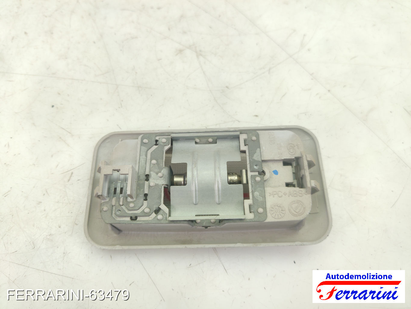 Plafoniera FIAT SEICENTO 600 187 1998-2010 anteriore, frontale centrale, ant
