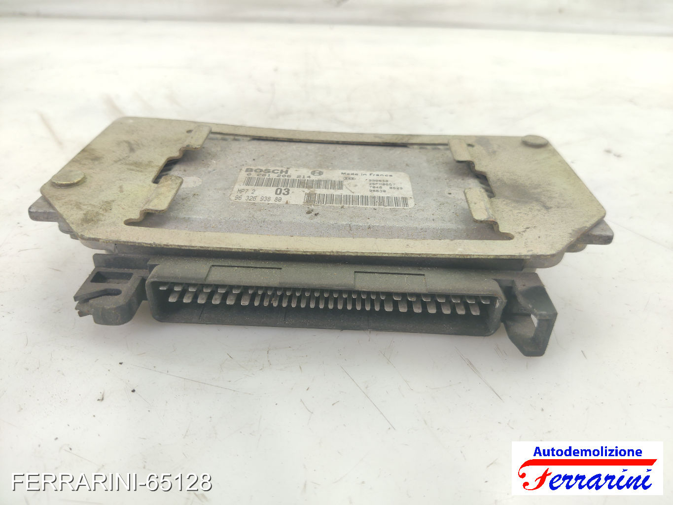 Centralina Motore CITROEN XSARA PICASSO N68 1.6 1999-2010 9632693880, 0261206214 8